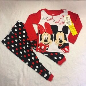 New Minnie Mouse‎ Pajamas 2T